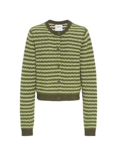 Barrie striped cashmere cardigan
