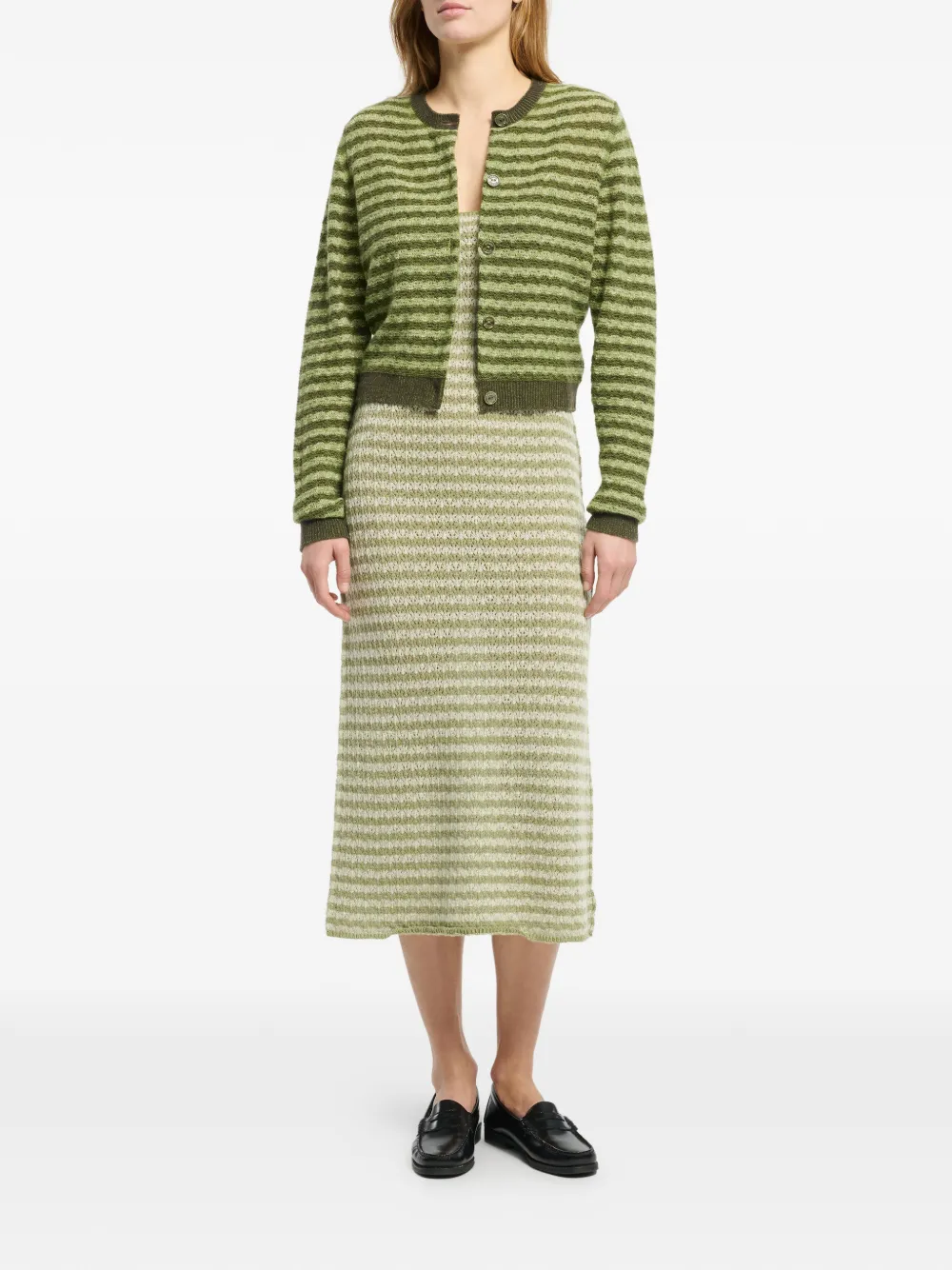 Barrie Kasjmier vest Groen