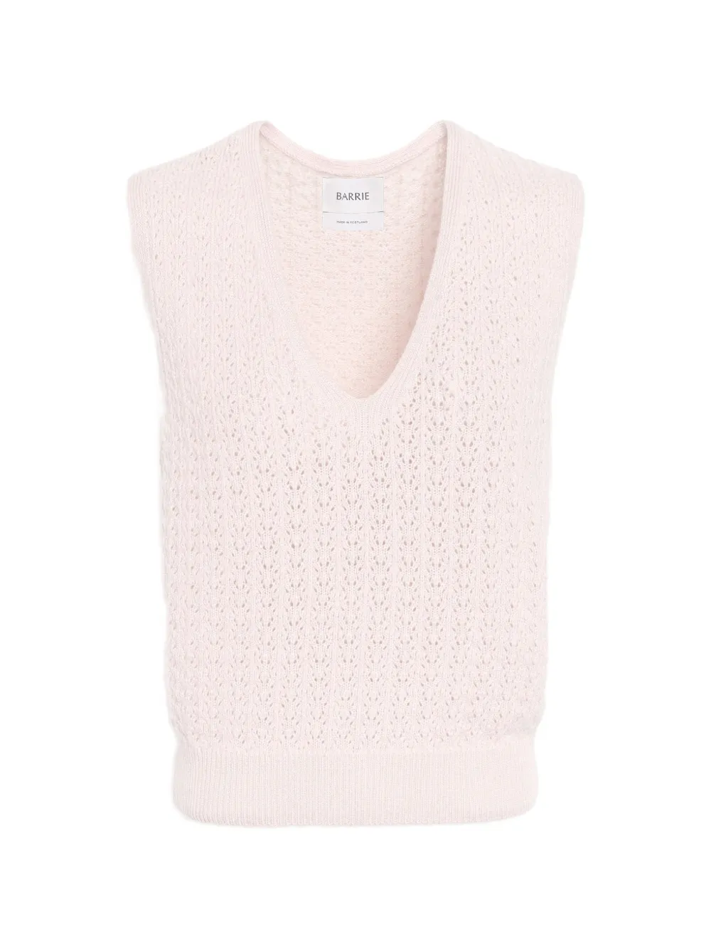 Barrie Top in cashmere - Rosa