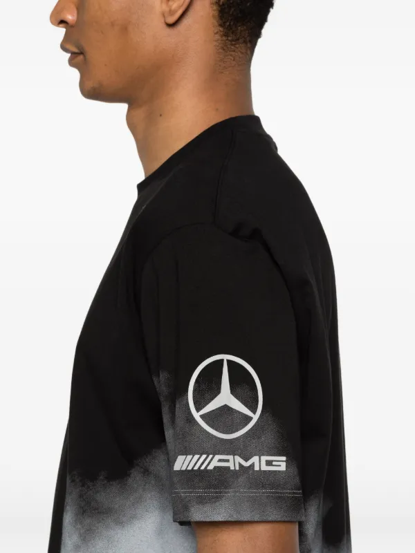 Y-3 x Mercedes-AMG Petronas F1 logo-detail T-shirt | Black | FARFETCH