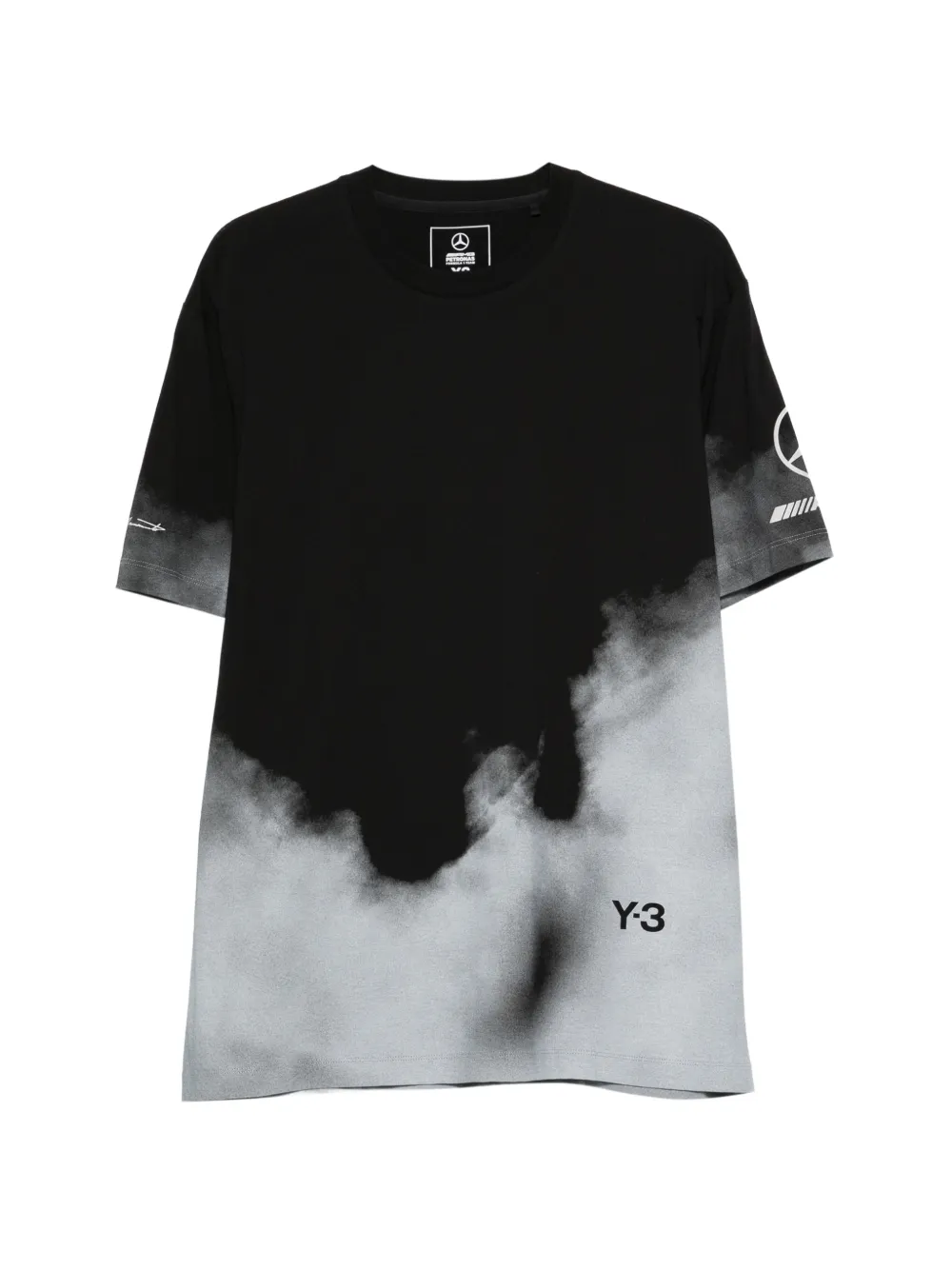 Y-3 x Mercedes-AMG Petronas F1 logo-detail T-shirt - Nero