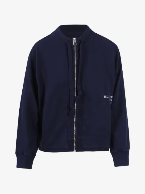 Noumeno Concetp Sweatshirtjacke mit Kordelzug
