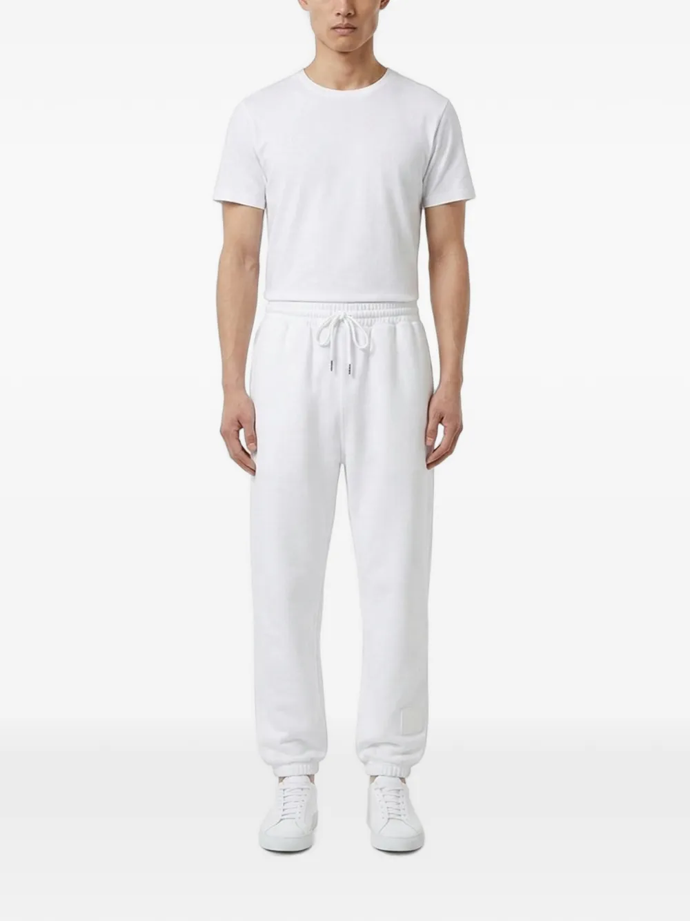 Thom Browne loopback jersey relaxed sweatpants Wit