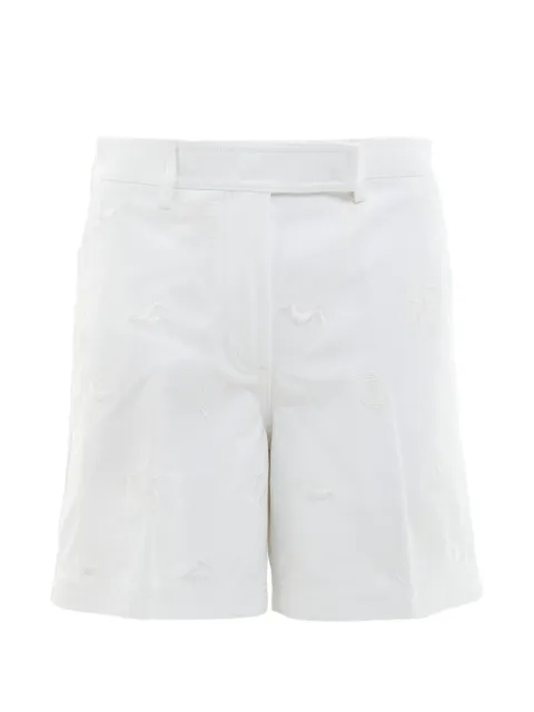 Thom Browne bermudas de algodón bordadas