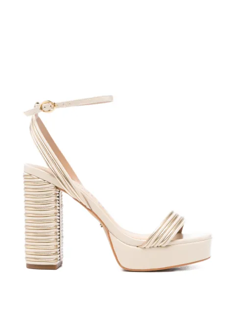 Werner platform heeled sandals