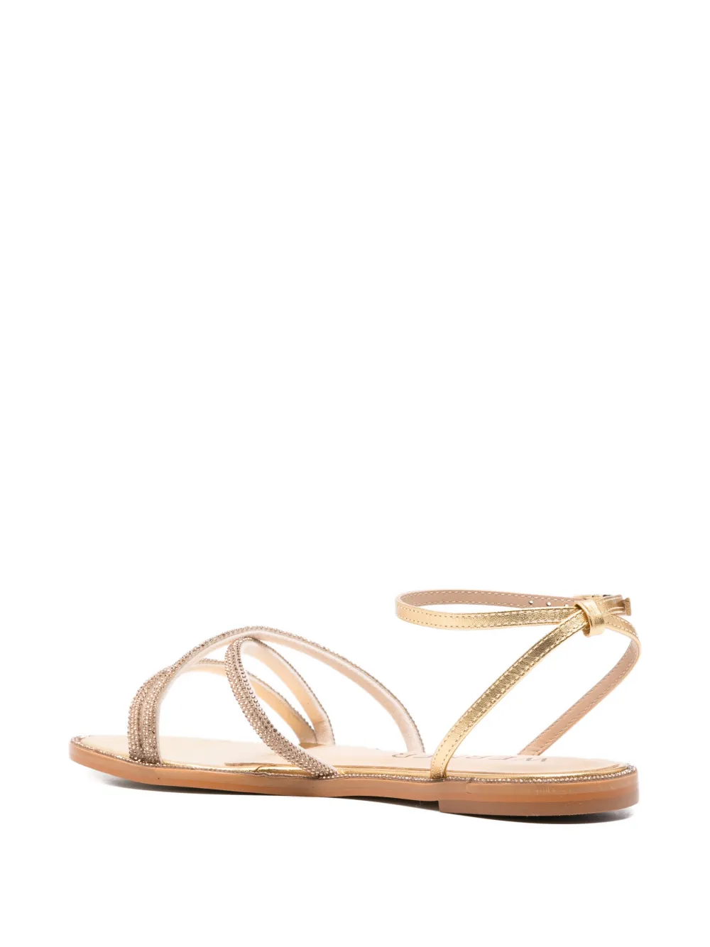 Werner embellished flat sandals Goud