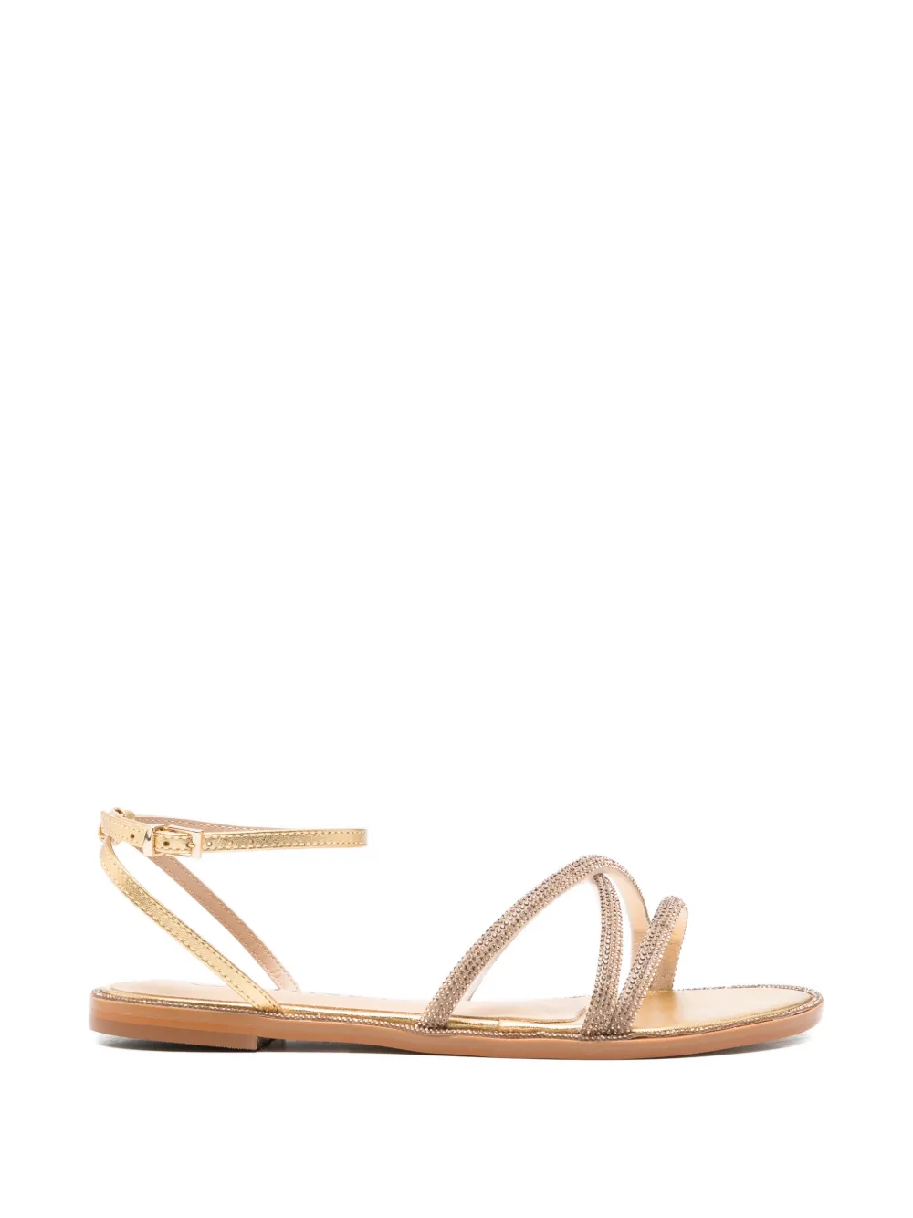 Werner embellished flat sandals Goud