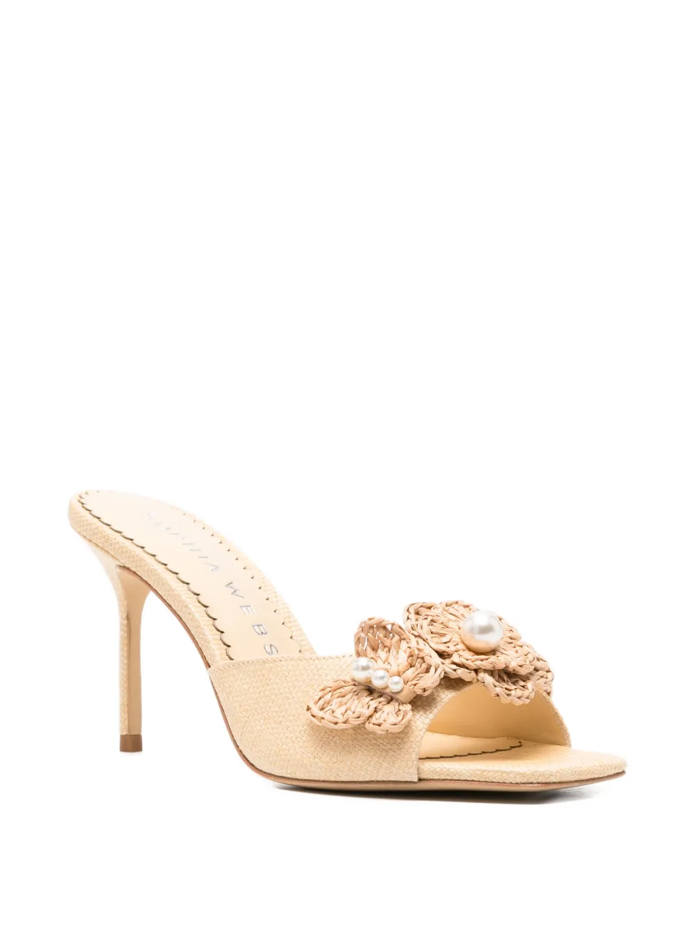 Sophia Webster Titania sandalen met hak Beige