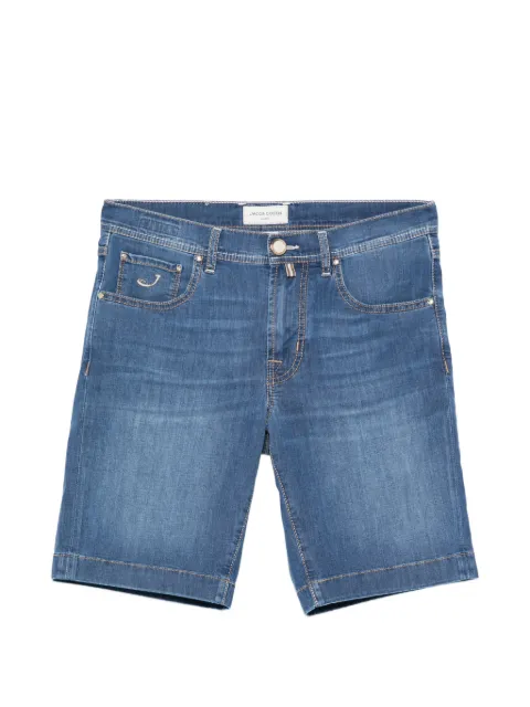 Jacob Cohën logo-patch shorts