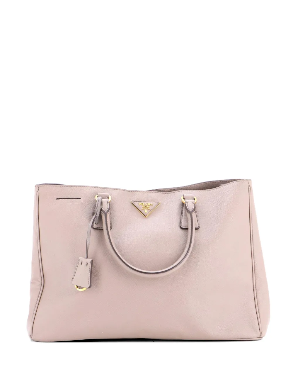 Prada Pre-Owned Lux Open Saffiano Leather Large tote bag - Marrone