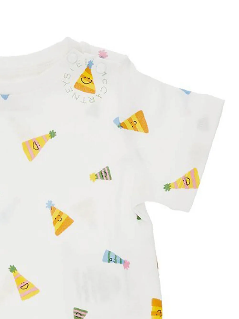 Stella McCartney Kids T-shirt met print Wit