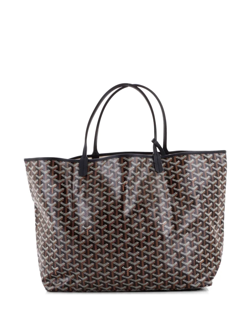 Goyard Pre-Owned Saint Louis Coated Canvas GM tote bag - Nero