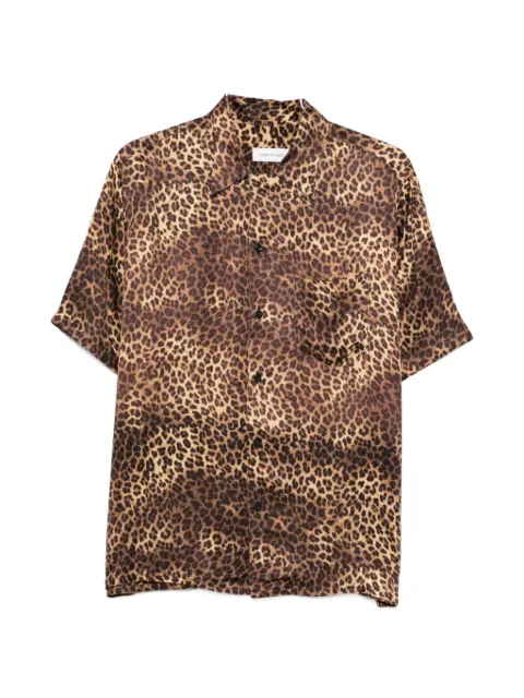 Ernest W. Baker animal-print short-sleeve shirt