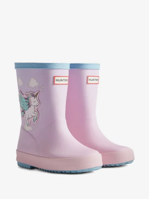 Hunter Kids First Unicorn ブーツ