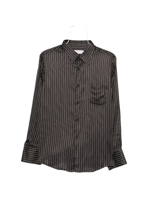 Ernest W. Baker striped pocket shirt