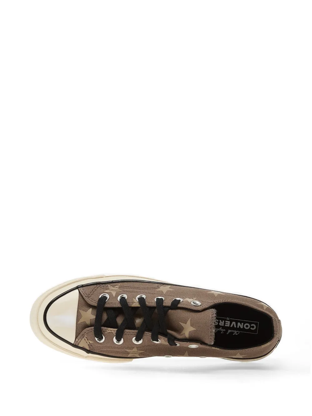 Converse Chuck 70 sneakers met sterprint Bruin