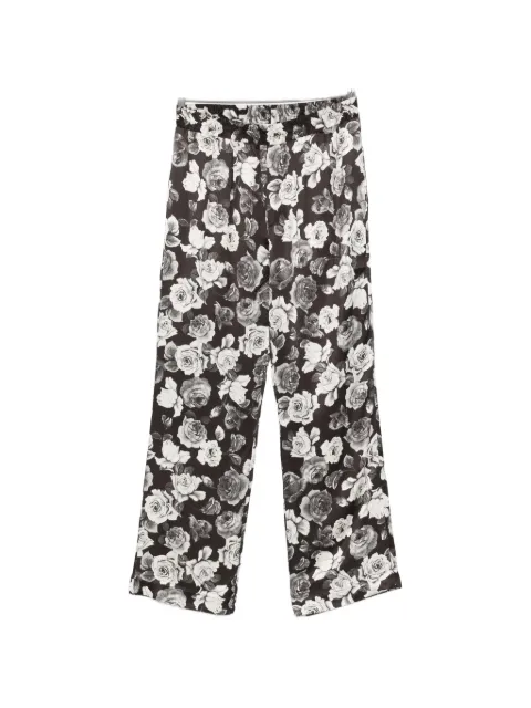Ernest W. Baker floral-print trousers
