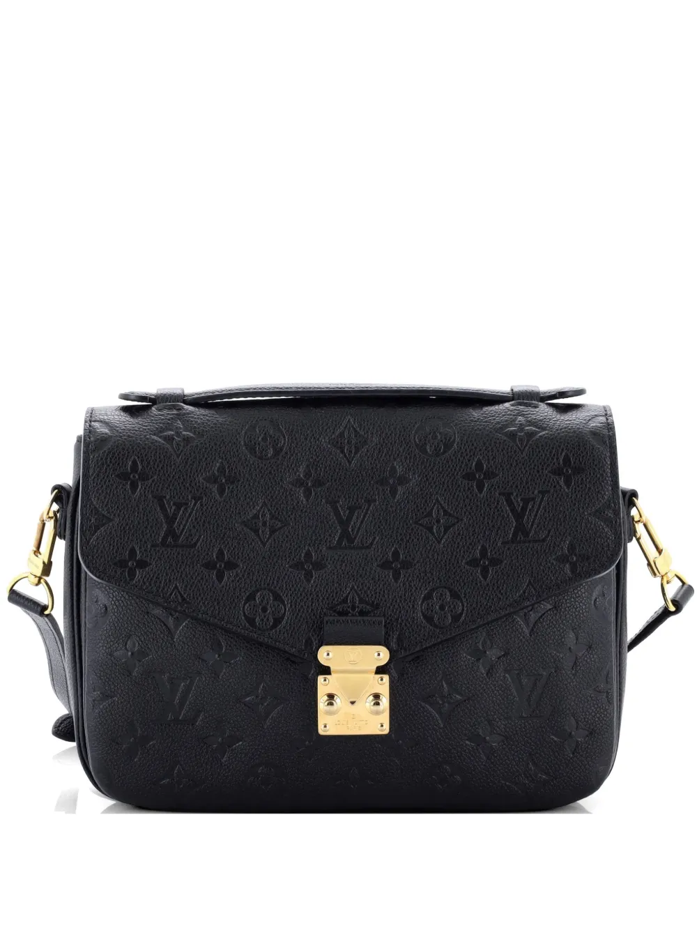 Louis Vuitton Pre-Owned Pochette Metis Monogram Empreinte Leather crossbody bag - Nero