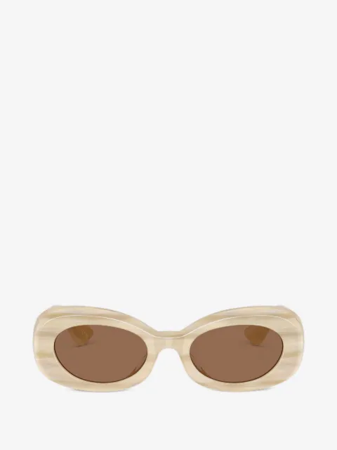 KHAITE x Oliver Peoples lunettes de soleil à monture ovale