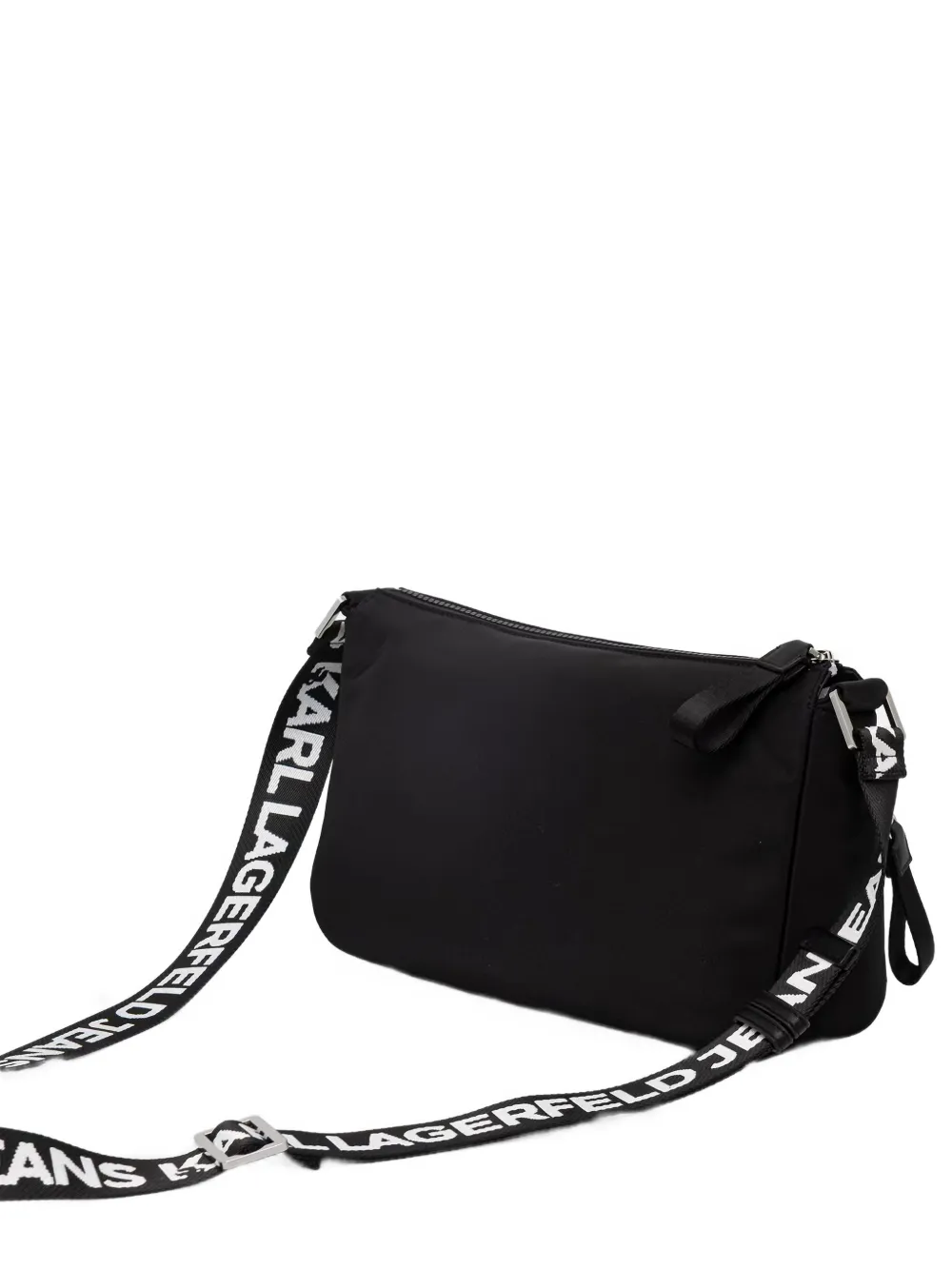 Karl Lagerfeld Jeans Crossbodytas met logoprint Zwart