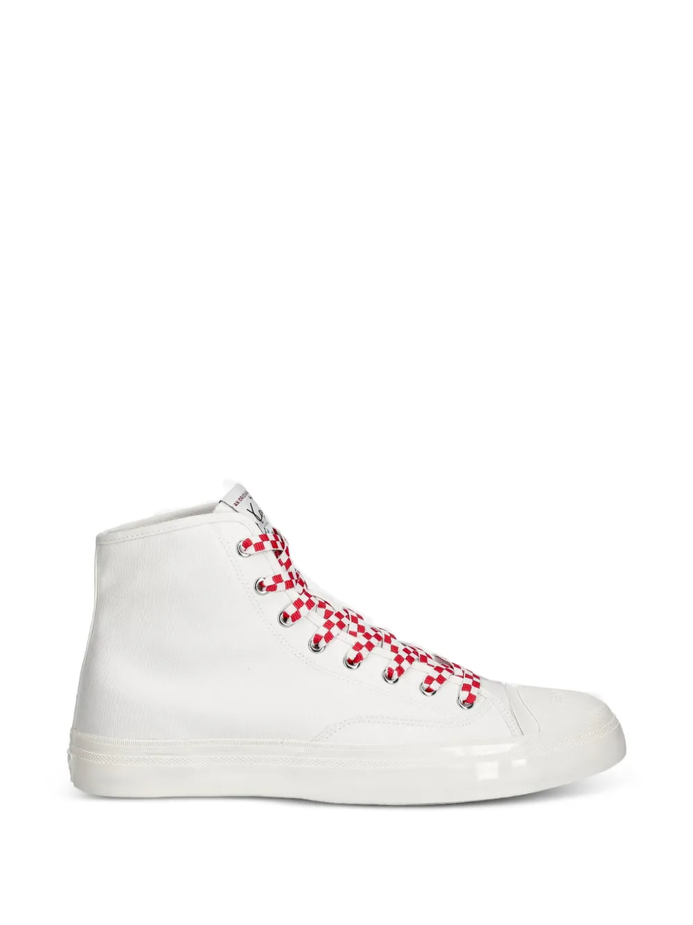Kenzo Sneakers alte a quadri - Bianco