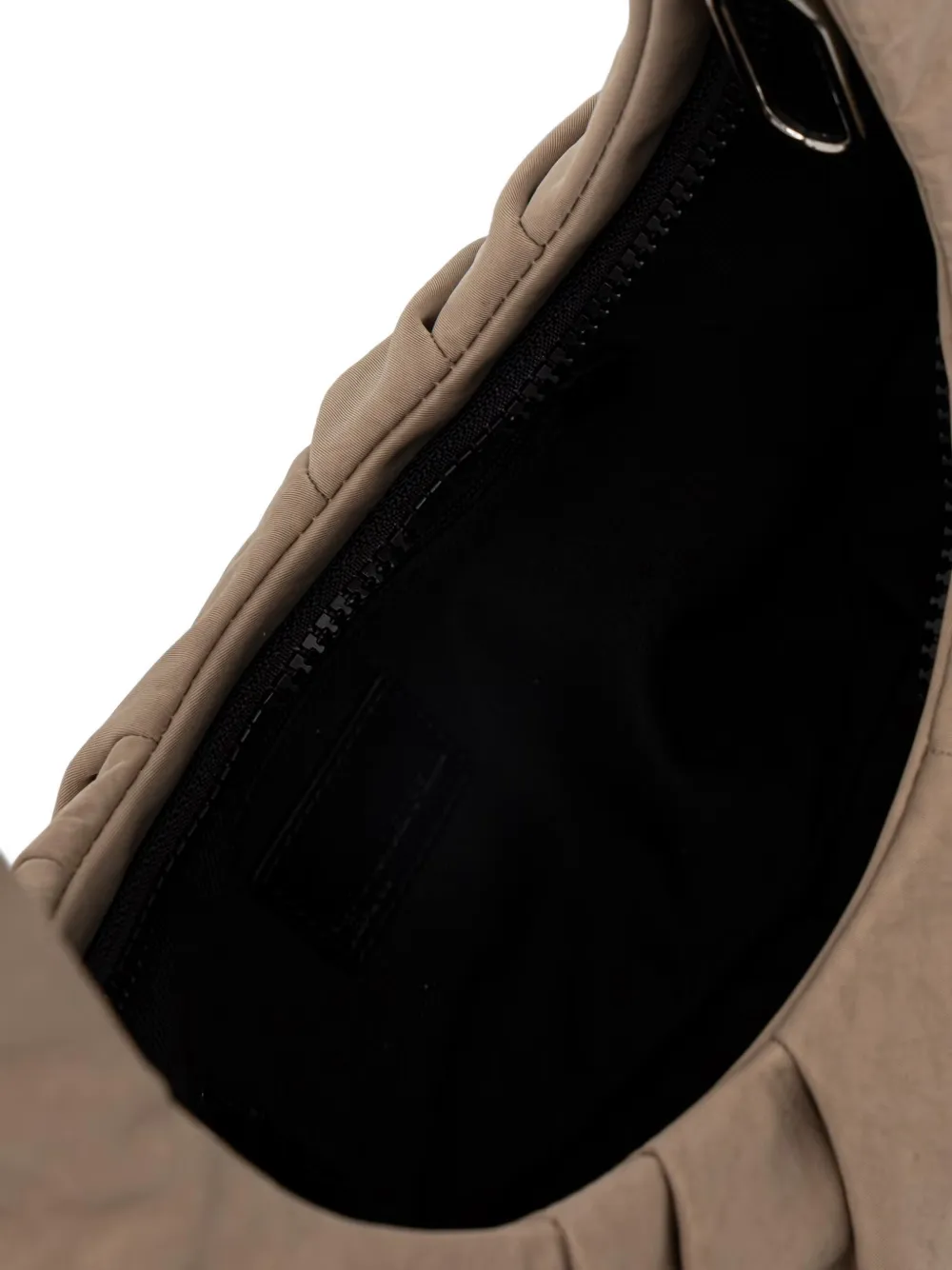 Karl Lagerfeld Jeans Gesmockte schoudertas Bruin