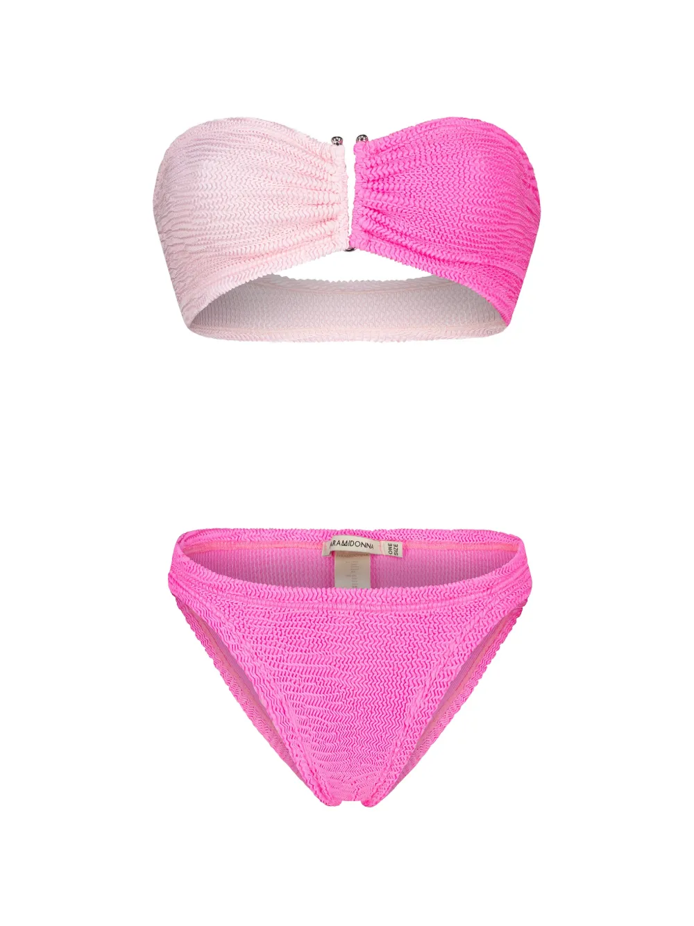 PARAMIDONNA Frida two-tone bikini - Rosa