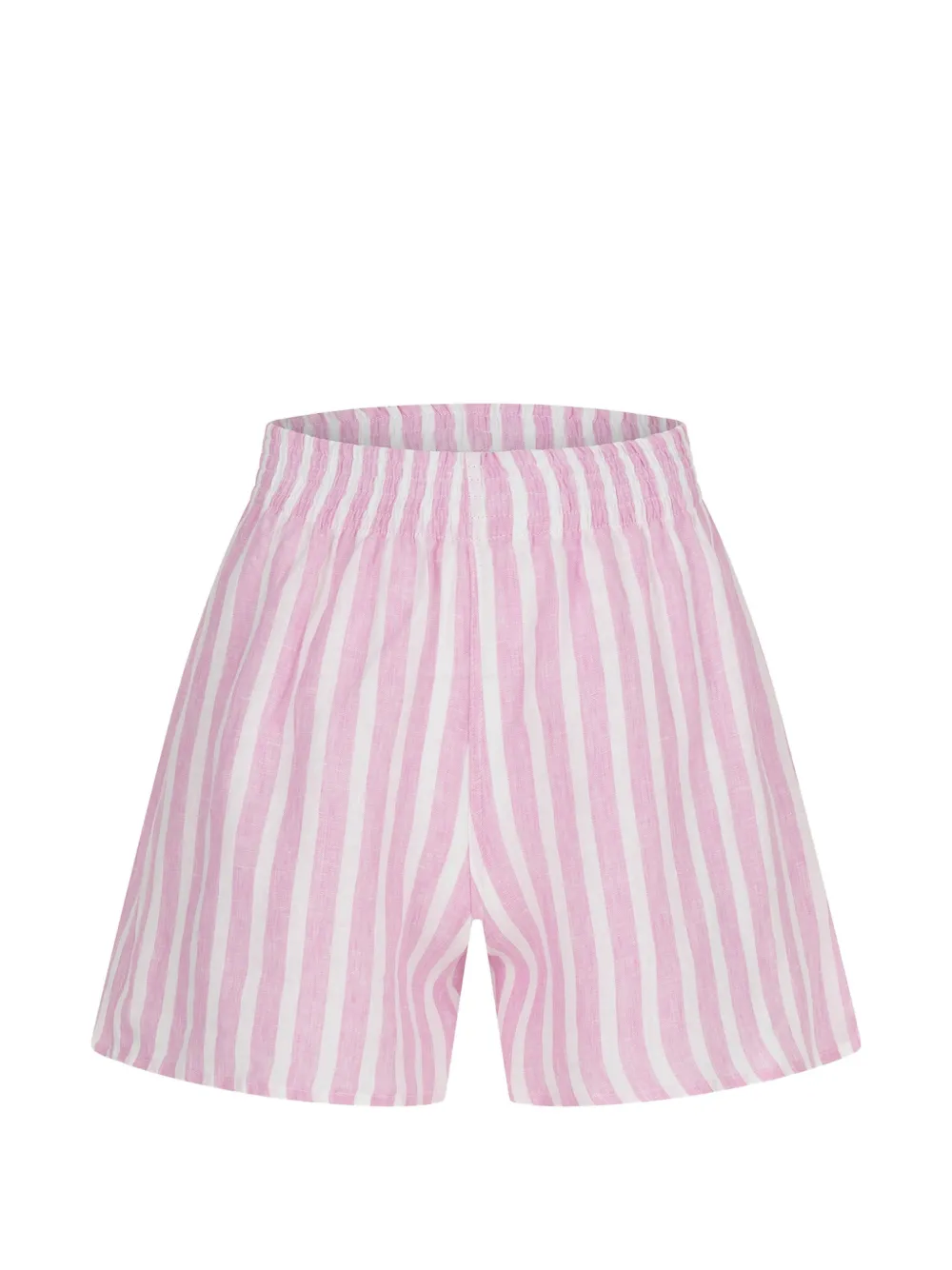 PARAMIDONNA Shorts Cora a righe - Rosa