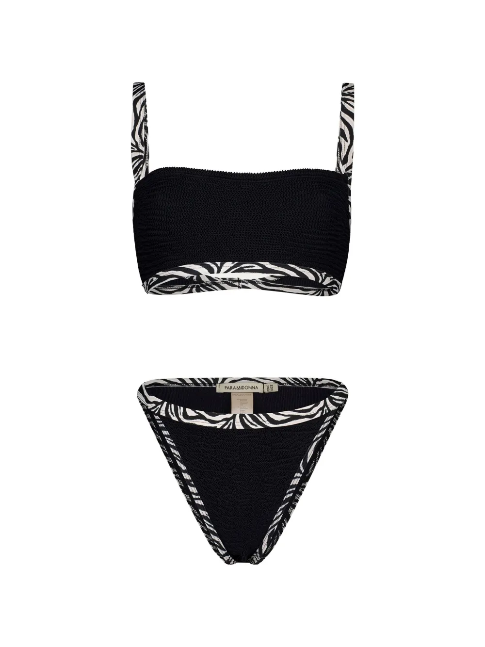 PARAMIDONNA Ava Badeanzug - Schwarz