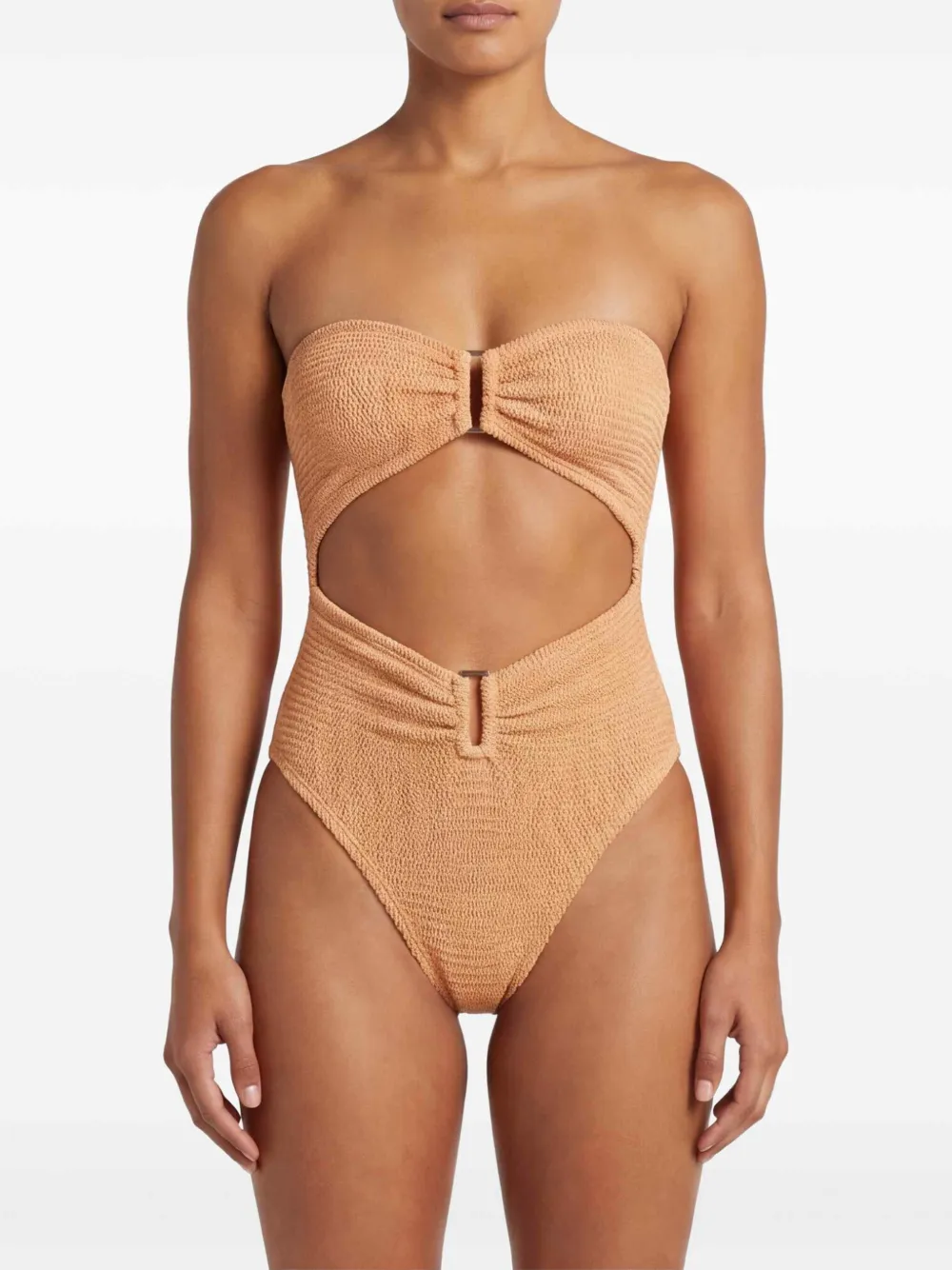 PARAMIDONNA Rene badpak met uitgesneden details Oranje