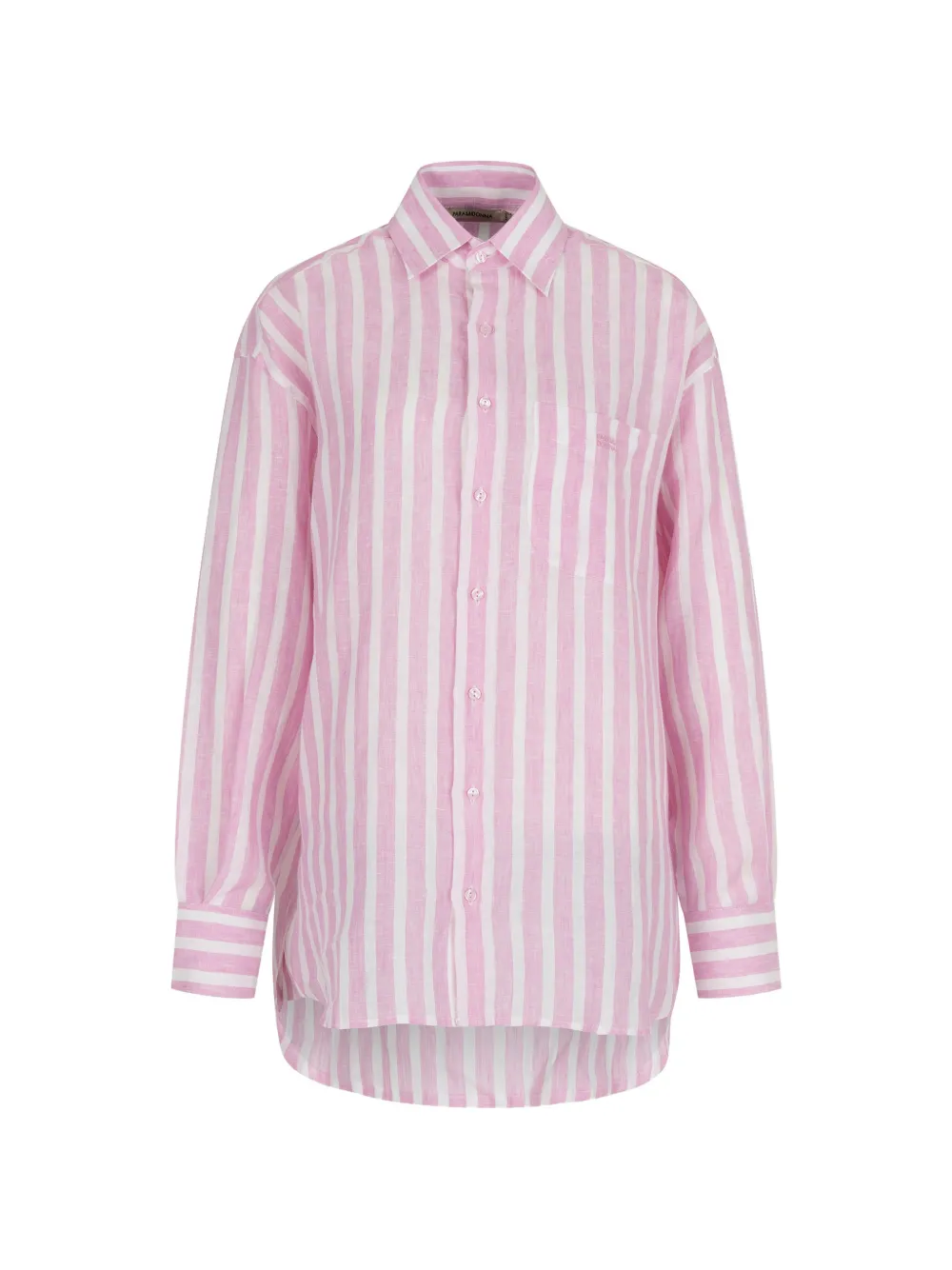 PARAMIDONNA Gestreiftes Vanessa Hemd - Rosa