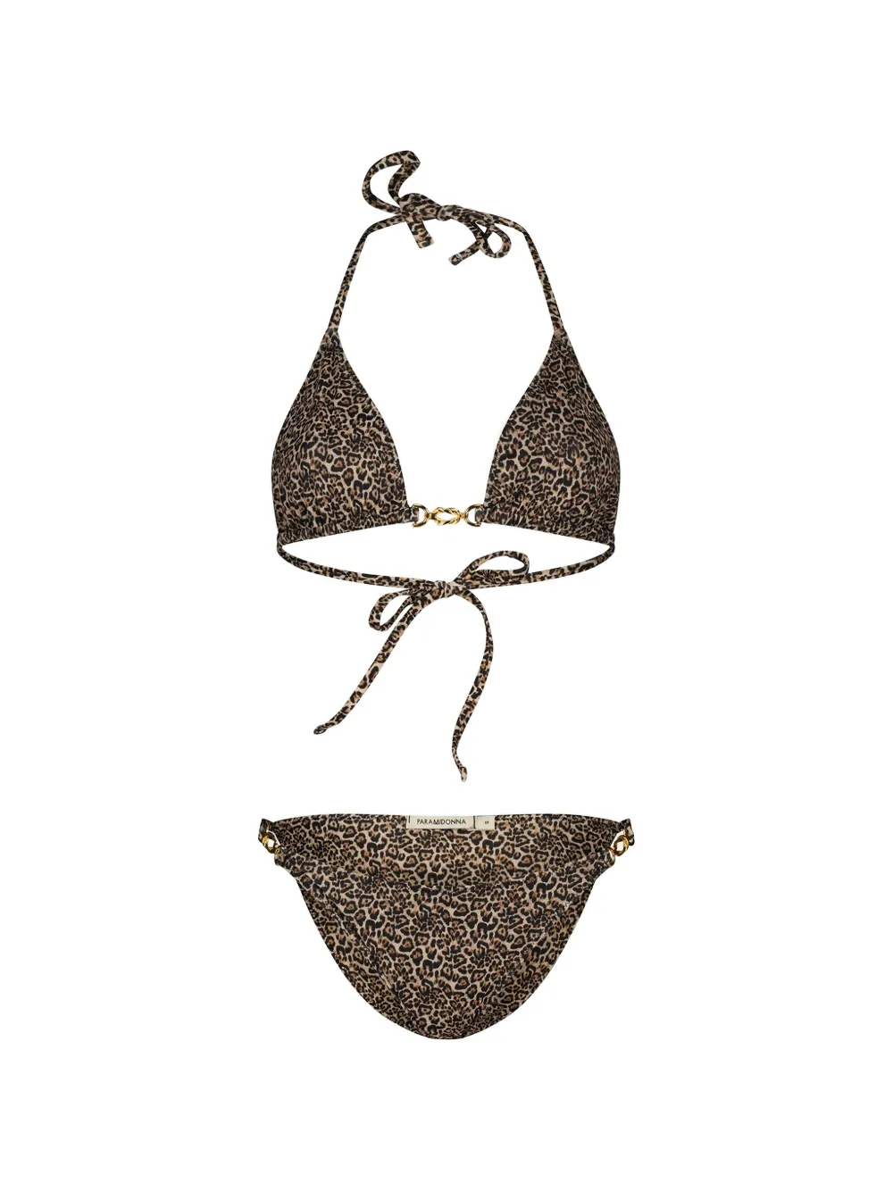 PARAMIDONNA Gia leopard-print bikini - Braun