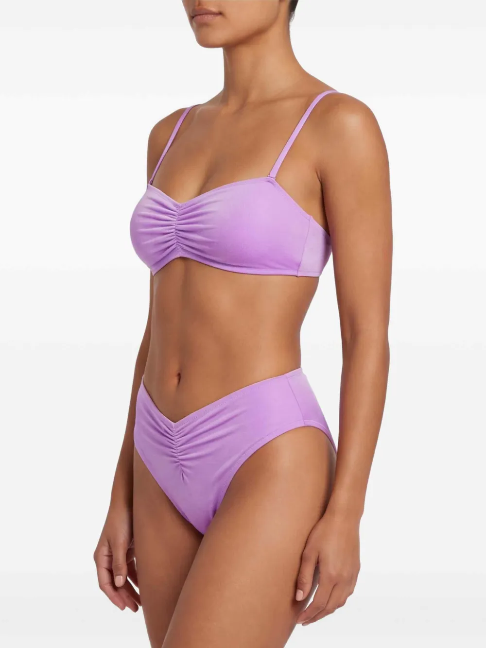 PARAMIDONNA Chiara fluwelen badpak Paars