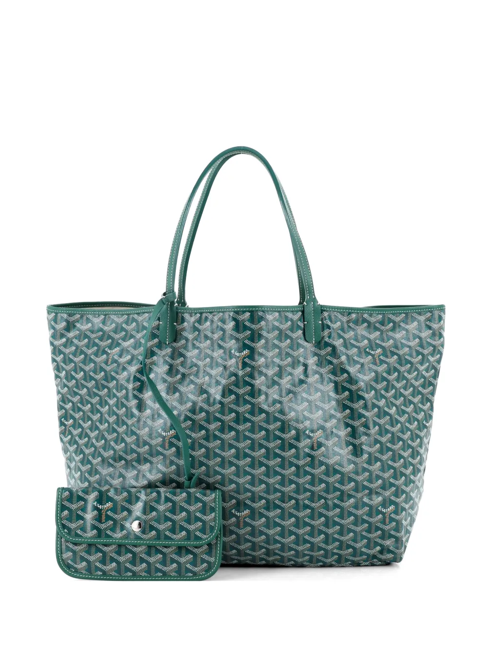 Goyard Pre-Owned Saint Louis Coated Canvas GM tote bag - Verde