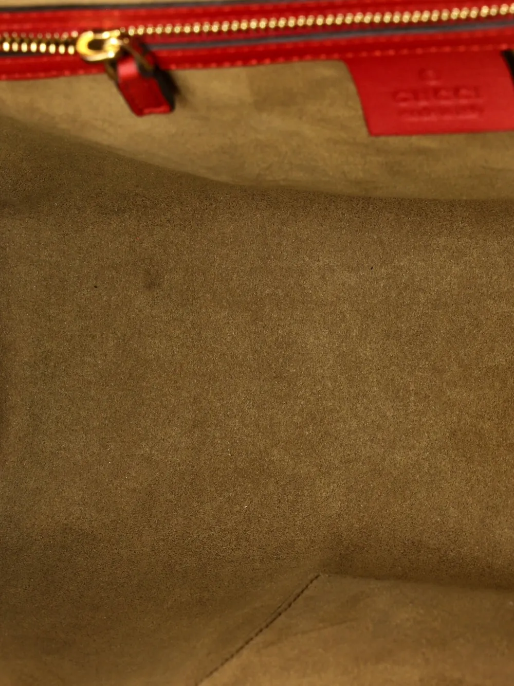 Padlock Top Handle Bag Gg Coated Canvas And Leather Medium Satchel