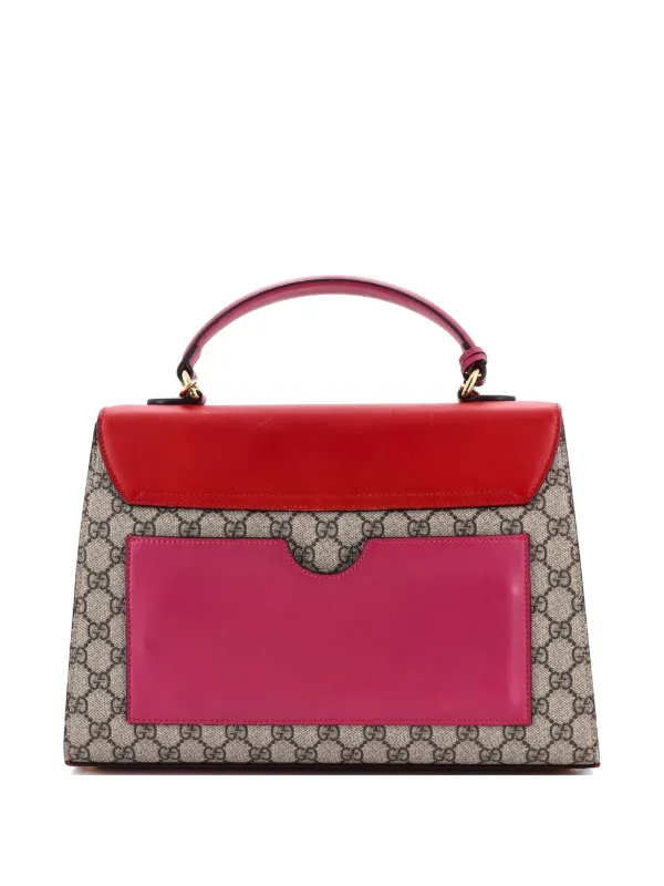 Gucci Pre-Owned パドロック トップハンドル GGコーテッドキャンバス