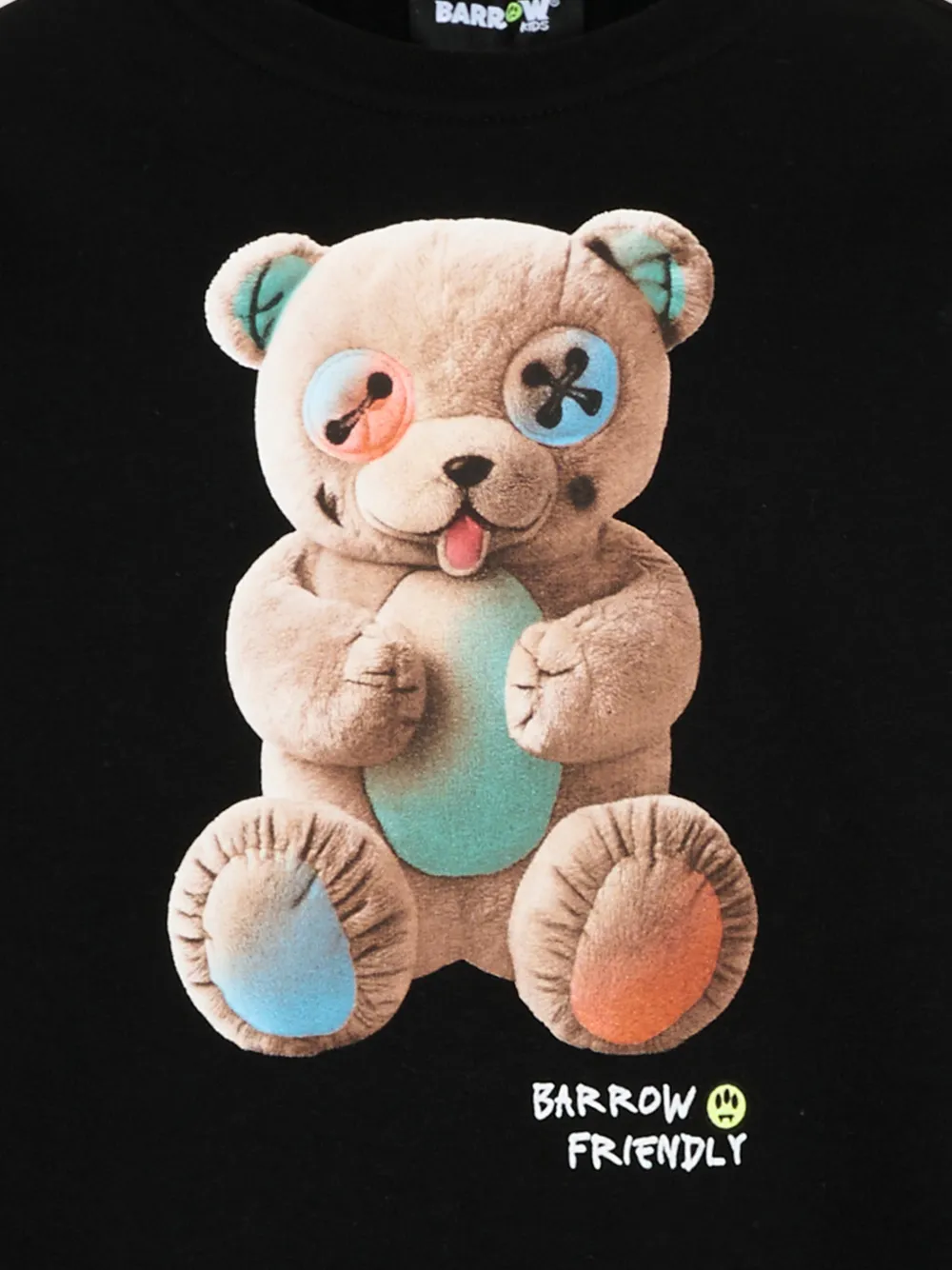 Barrow kids Sweater met ronde hals Zwart