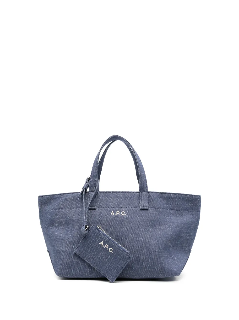 A.P.C. small Drummer tote bag - Blu
