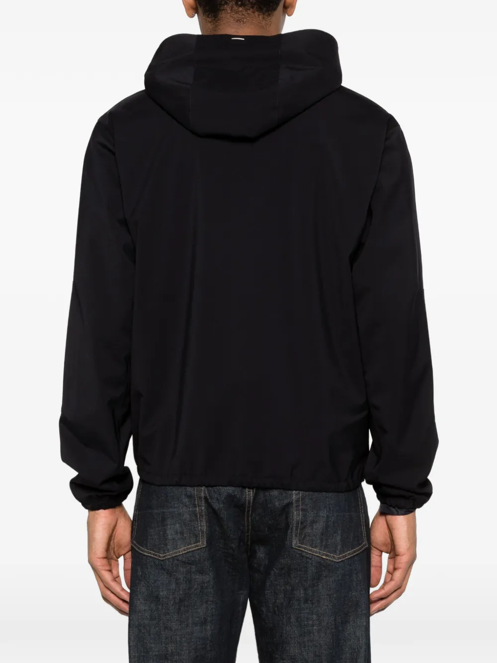 Herno Jack met capuchon en rits Blauw