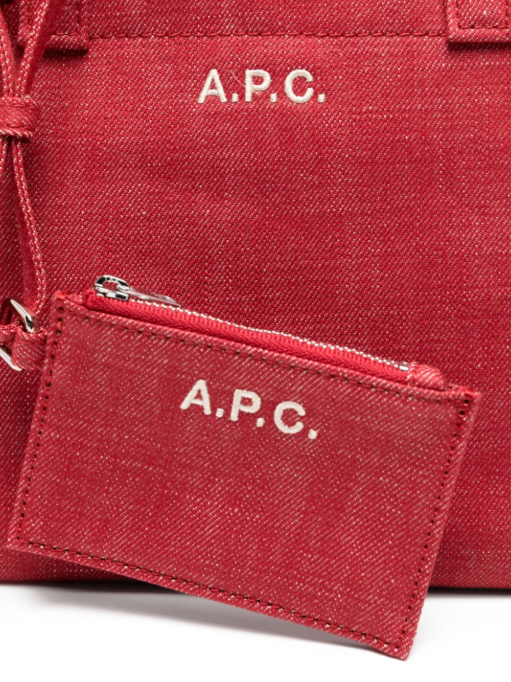 A.P.C. Kleine Drummer shopper Rood
