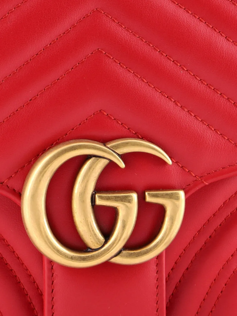 Gg Marmont Zip Around Camera Bag Matelasse Leather Small Shoulder Bag