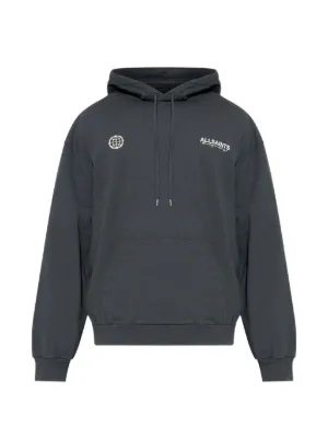 THUG CLUB Rock distressed-details Hoodie | Grey | FARFETCH