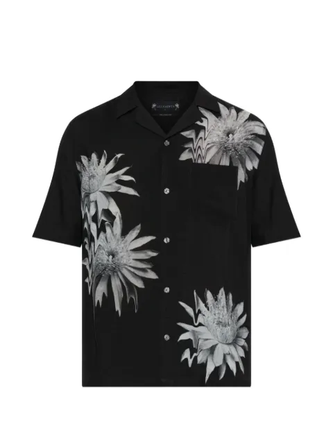 AllSaints floral-print shirt