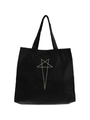 Rick Owens ロゴ トートバッグ | ブラック | FARFETCH JP