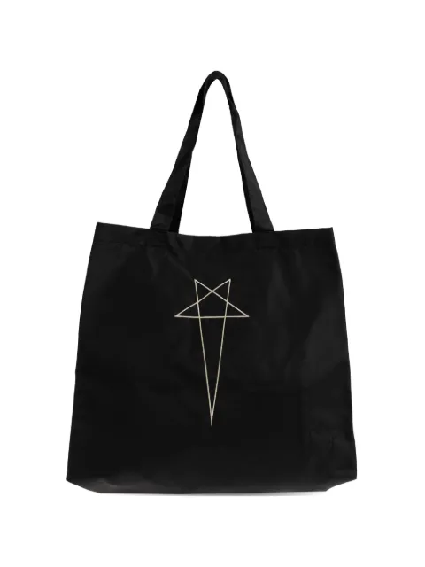 Rick Owens DRKSHDW graphic-print tote bag