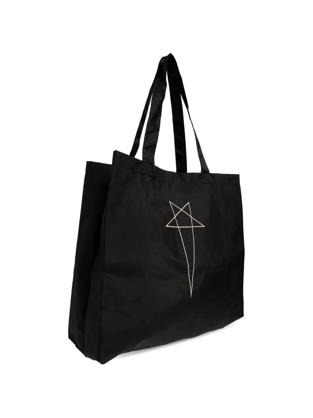 Rick Owens DRKSHDW Shopper met grafische print Zwart