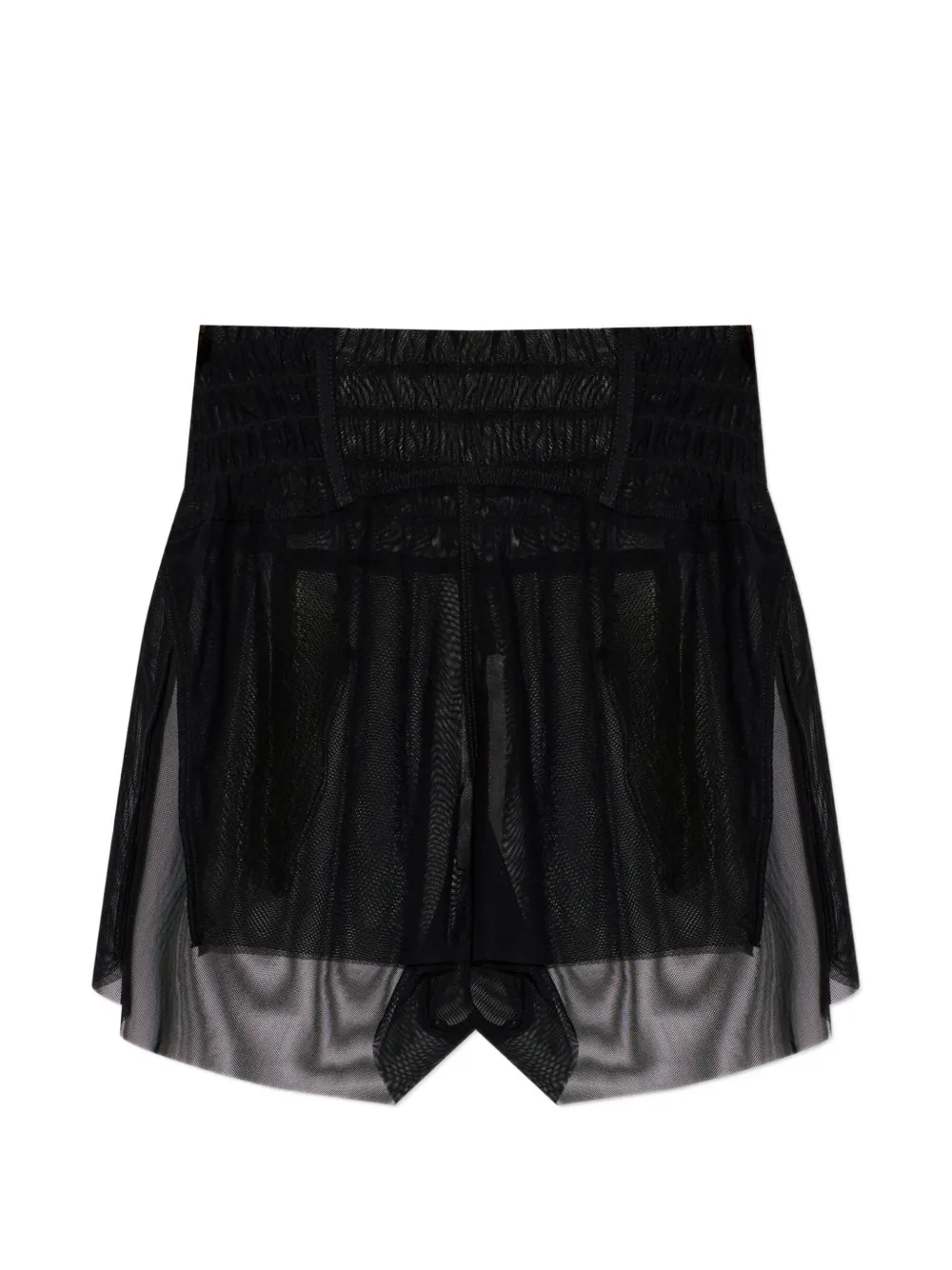 Rick Owens elasticated-waistband shorts - Nero