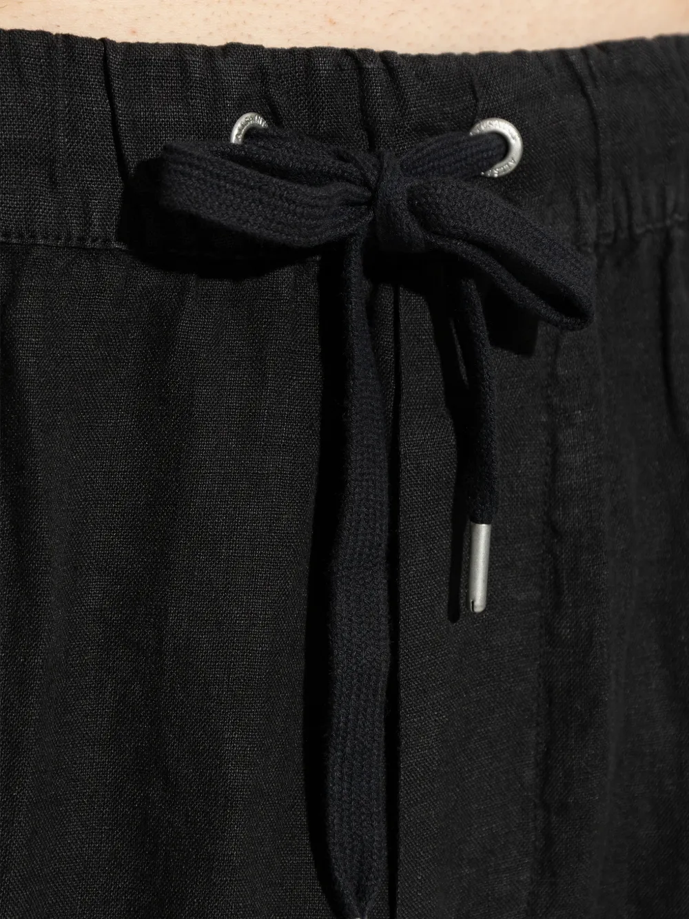 Allsaints Sharp Drawstring-fastening Trousers In Black