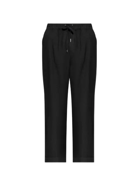 AllSaints Sharp drawstring-fastening trousers