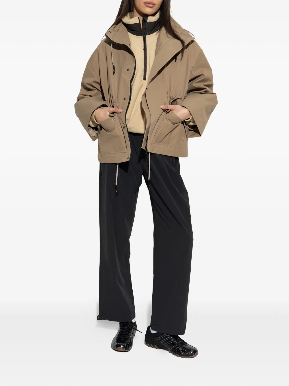  Rethinkit Studios Cloud Drawstring-fastening Jacket - Neutrals 